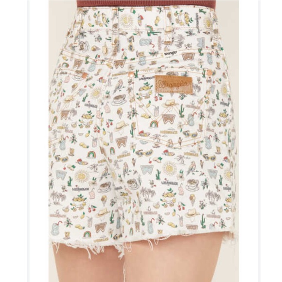 WRANGLER WOMEN'S DONNA HIGH RISE Denim Shorts NWT - Picture 6 of 12